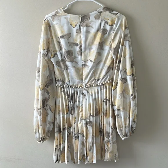 Acler balloon sleeve mini dress - Picture 3 of 4